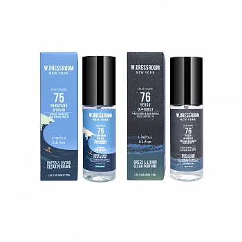 Парфюмированная вода No.75 + No.76 - Лимитированная серия 70мл Dress Perfume No.75 YangYang & No.76 Yeosu 70ml