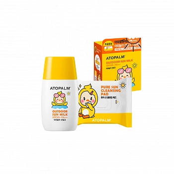 Набор солнцезащитных средств для детей 01 Outdoor Sun Milk SPF50+ PA+++ Set