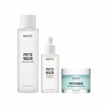 Набор осветляющих средств для 3-ступенчатого ухода Phyto Niacin Whitening 3 Step Set