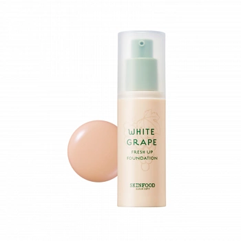 Освежающая тональная основа с экстрактом винограда 01 White Grape Fresh Up Foundation 01