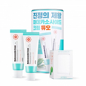 Восстанавливающий крем с мадекассосидом 2шт Madecassoside Cream Duo Edition