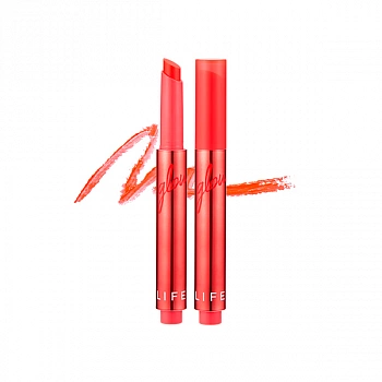 Блеск для губ 05 Life Color Vaselip Glow 05 Coralish Enamel