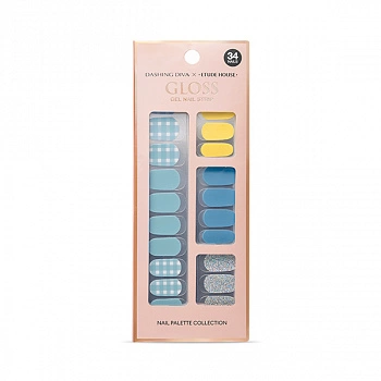 Наклейки для ногтей 02 Gloss Gel Nail Strip  02