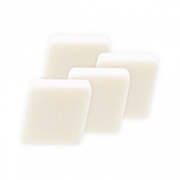 Спонж для нанесения тональной основы(4 шт.) Nature's Deco Precision Diamond Puff 4