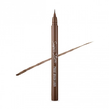 Супертонкая стойкая подводка для глаз 02 Super Slim Proof Brush Liner 02