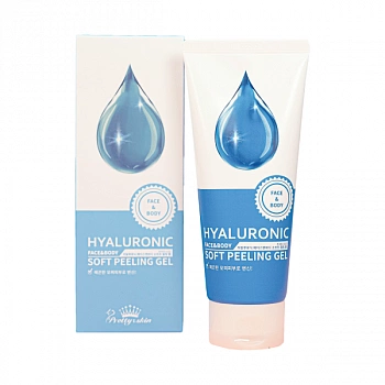 Пилинг гель для лица и тела с гиалуроновой кислотой Hyaluronic Face & Body Soft Peeling Gel