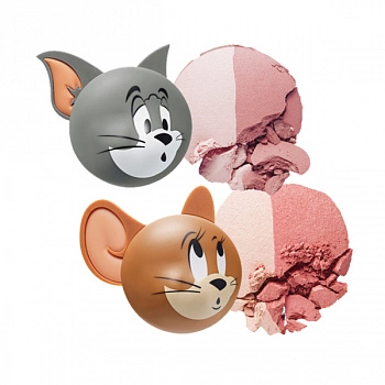 Двойные румяна PK001 Lucky Together Two Tone Cheek Dome PK001