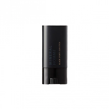 Солнцезащитный стик для мужчин Mineral Homme Black Sports Sun Stick