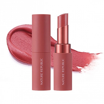 Матовая помада для губ 10 роза Real Matte Lipstick 10 Rose Bean Latte