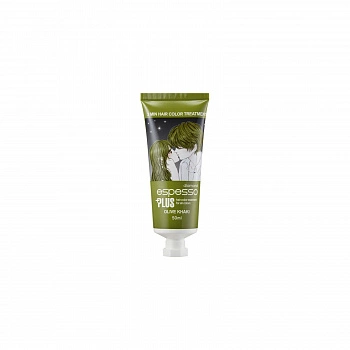 Краска для волос 50мл оттенок 07 Espesso Plus Hair Manicure 50ml 07 Olive Khaki