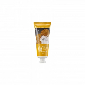 Краска для волос 50мл оттенок 09 Espesso Plus Hair Manicure 50ml 09 Golden Yellow