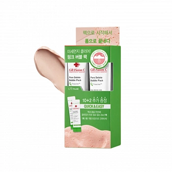 Пузырьковая маска-пенка для глубокого очищения пор Pore Delete Bubble Pack