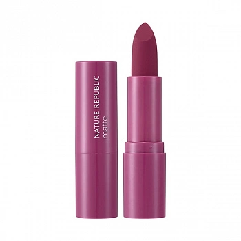 Матовая помада для губ 08 Pure Shine Lipstick 08 Beet Violet