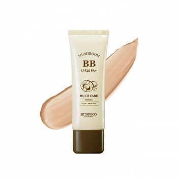 Монофункциональный ББ-крем с экстрактом грибов шиитаке 01 Mushroom Multi Care BB Cream SPF20 PA+ 01