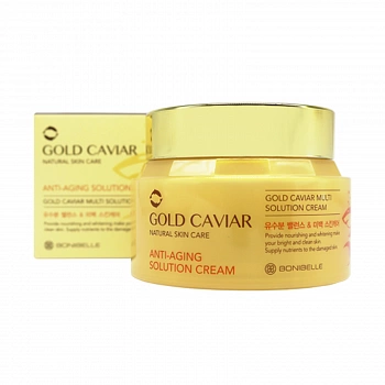 Антивозрастной крем с экстрактом икры Bonibelle Gold Caviar Anti-Aging Solution Cream