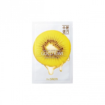 Тканевая маска для лица 14 Natural Gold Kiwi Mask Sheet