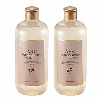 Тонер с экстрактом гамамелиса Herb Solution Witch Hazel Toner