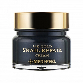 Восстанавливающий крем с золотом и муцином улитки 50 г 24K Gold Snail Repair Cream 50 g