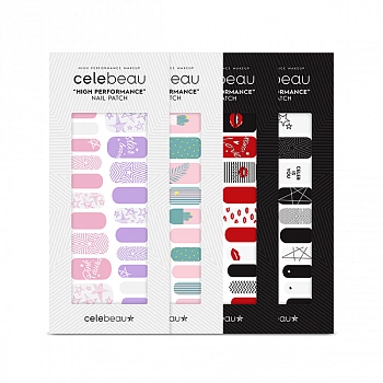 Наклейки на ногти Celebeau High Performance Nail Patch