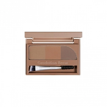 Палетка теней для бровей 02 True Trick Brow Palette 02 Brownie