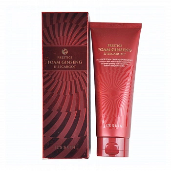 Пенка для умывания с экстрактом женьшеня и муцином улитки Prestige Foam Ginseng D'escargot