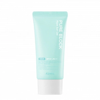 Увлажняющий солнцезащитный гель Pure Block Aqua Sun Gel SPF50+/PA+++