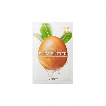 Тканевая маска для лица 16 Natural Shea Butter Mask Sheet