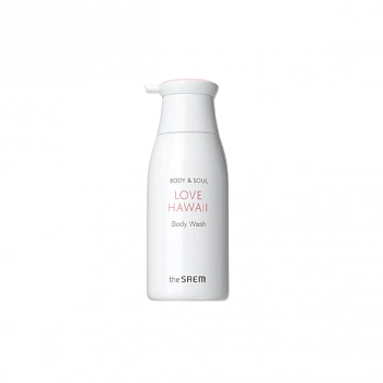 Гель для душа с цветочными экстрактами 02 Body & Soul Love Hawaii Body Wash