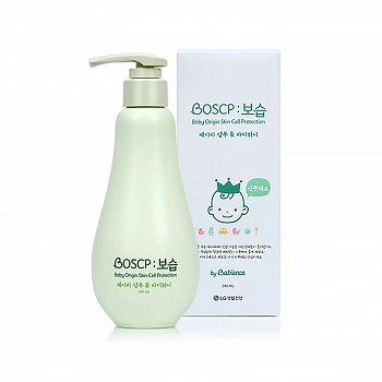 Увлажняющий детский шампунь + гель для душа BOSCP Moisturizing Baby Shampoo & Body Wash