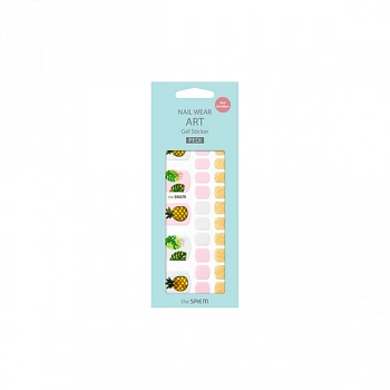 Гелевые наклейки для педикюра 03 Nail Wear Art Gel Sticker 14