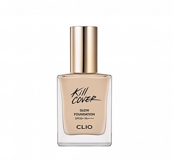 Мини тональная основа для идеального мерцающего покрытия с SPF50+ PA++++ 15 г 03 Очень светлый бежев Kill Cover Glow Foundation Mini SPF50+ PA++++ 15 g 03 Linen