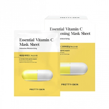 Набор тканевых масок с витамином С Essential Vitamin C  Mask Sheet Set