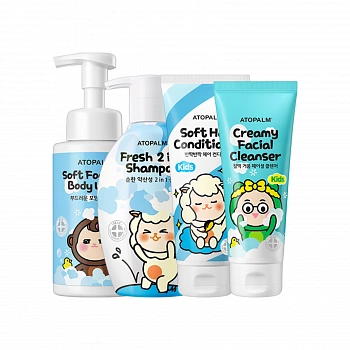 Набор детской косметики для купания KIDS Wash Set 4
