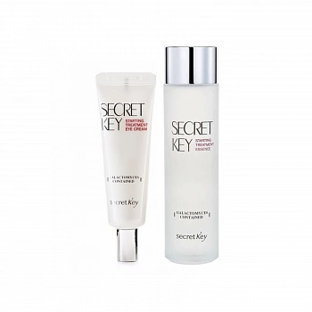 Антивозрастной набор с галактомисис(Эссенция+крем для кожи вокруг глаз) Starting Treatment Set (Essence+Eye Cream)