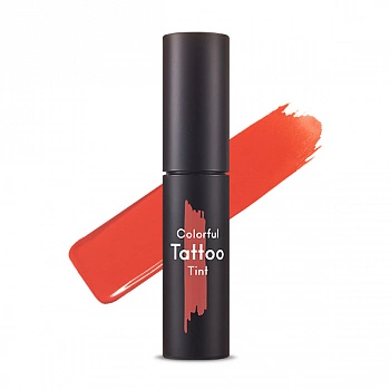 Полу-бархатный тинт для губ OR202 Colorful Tattoo Tint OR202