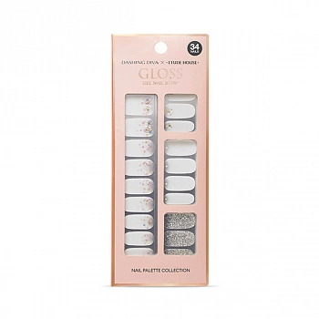 Наклейки для ногтей 01 Gloss Gel Nail Strip  01