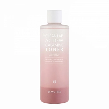 Успокаивающий тонер с каламином для лица 400мл Clean Lab AC Dew Calamine Toner 400ml