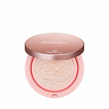 Кушон солнцезащитный с экстрактом розы Glow Luminous Flower Sun Cushion
