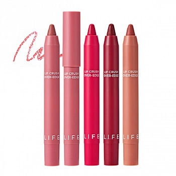 Карандаш-помада 05 Life Color Lip Crush Over-Edge 05 You Look Fine