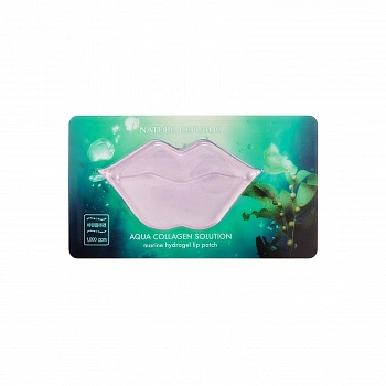 Патч для губ Aqua Collagen Solution Marine Hydrogel Lip Patch