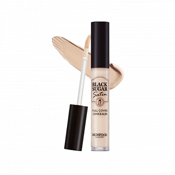 Сатиновый консилер 02 Black Sugar Satin Full Cover Concealer 02