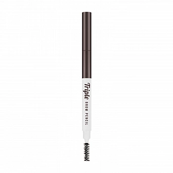 Двойной карандаш для бровей 02 Triple Brow Pencil 02