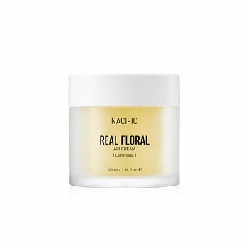 Легкий крем с лепестками календулы Real Floral Air Cream Calendula