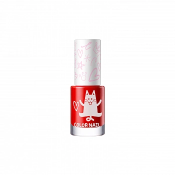 Детский лак для ногтей 06 KIDS Color Nail (Red)