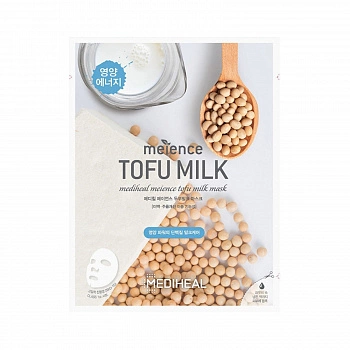 Тканевая маска с экстрактом ферментированных соевых бобов Meience Tofu Milk Mask