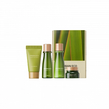 Дорожный уходовый набор с экстрактом новозелнадского льна Urban Eco Harakeke Travel 4 Kit