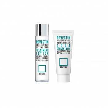 Увлажняющий лосьон-тонер + восстанавливающий крем-концентрат Moisture Essence + Aqua Concentrate Set