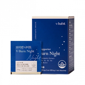 Добавка к еде для комфортного похудения Slim Supporter V-Burn Night