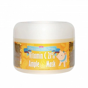 Осветляющая разогревающая маска с 21% содержанием витамина С Milky Piggy Vitamin C 21 Ample Mask