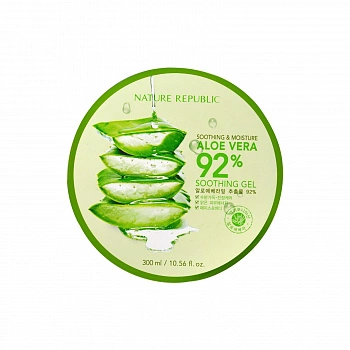 Универсальный гель с алоэ вера Soothing & Moisture Aloe Vera 92% Soothing Gel